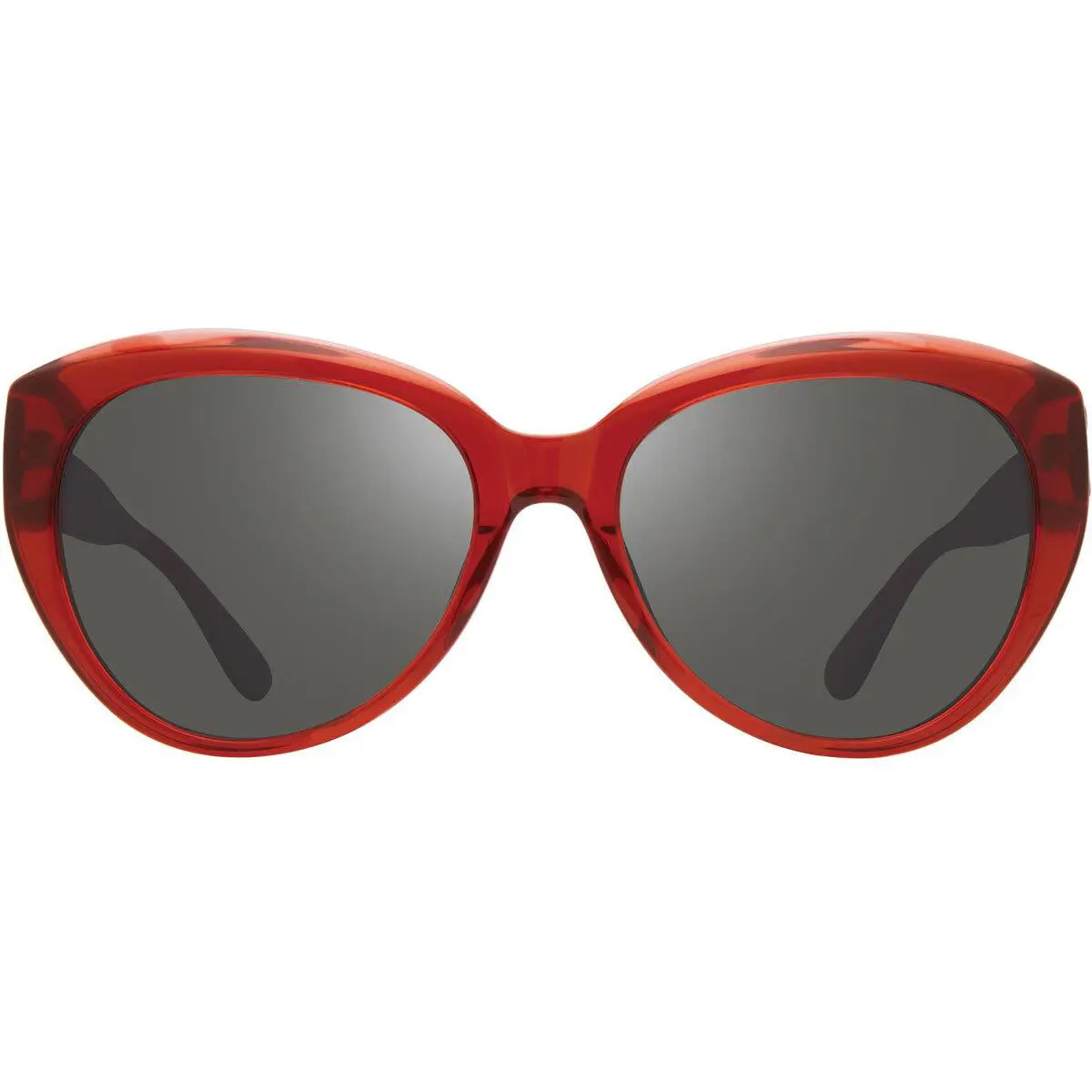 Revo Women`s Sunglasses Rose Red Acetate Frame Graphite Lens Full Rim 1136 06 GY