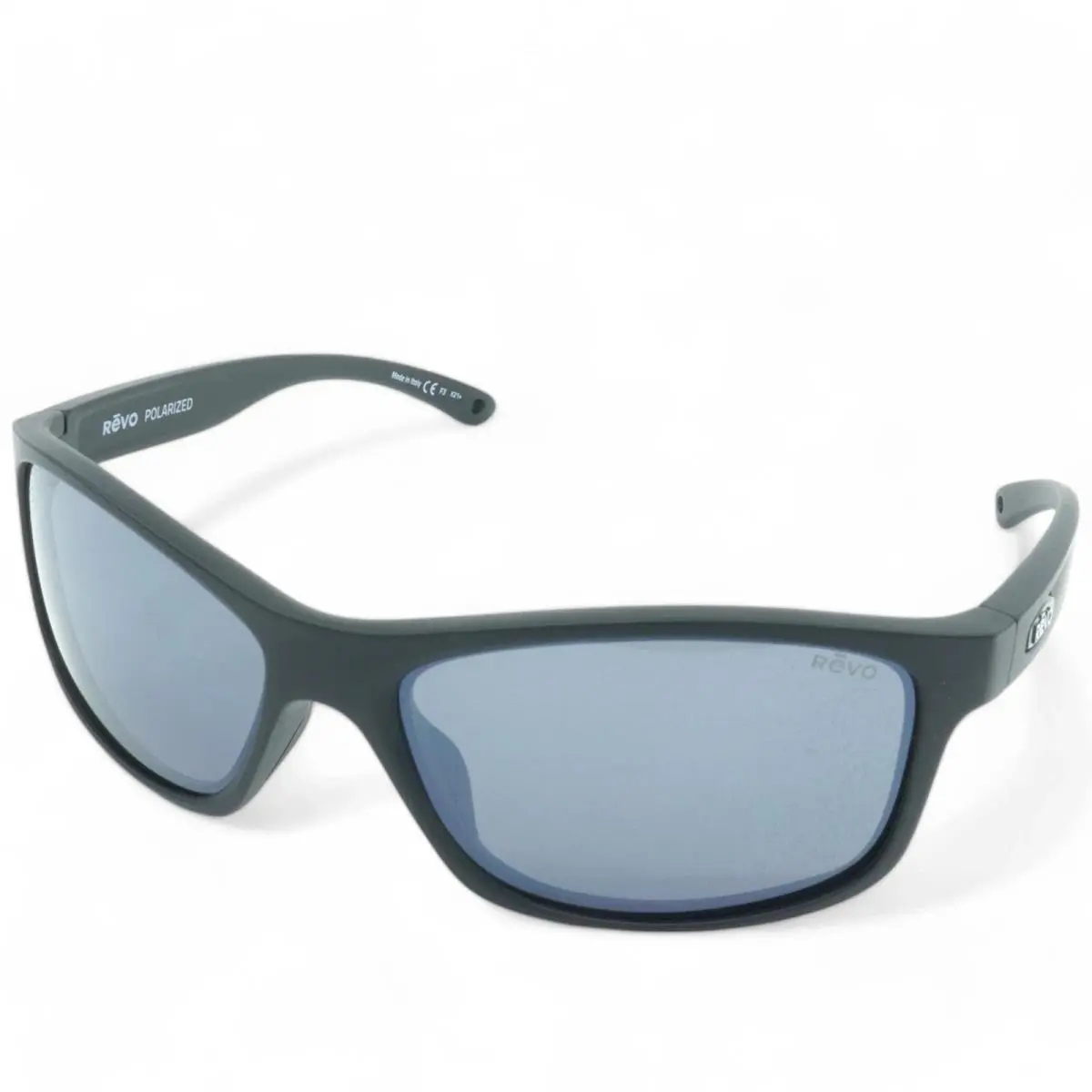 Revo Sunglasses Harness Matte Black / Gray Graphite Polarized Lens RE4071 - Frame: Black, Lens: Gray