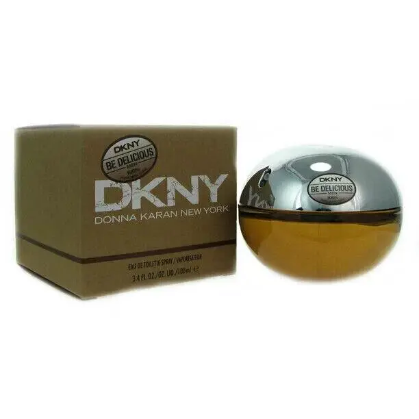 Dkny Be Delicious 3.4oz 100ml Donna Karan Edt Spray Perfume For Men