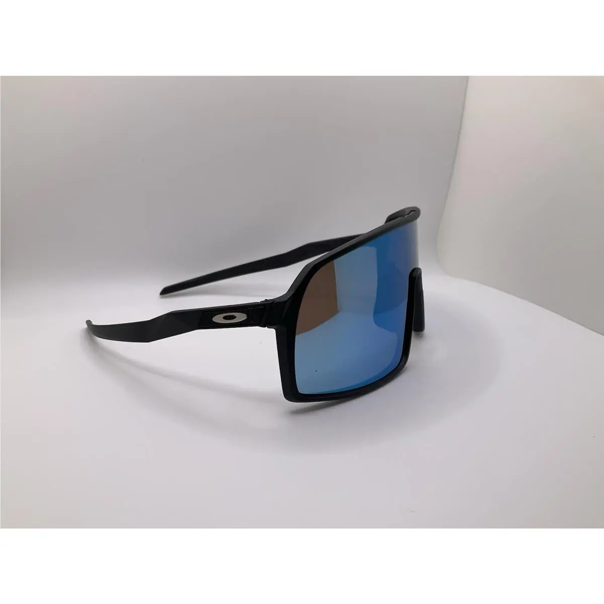 OO9406 Sutro Rectangular Sunglasses Black Frame - Blue Prizm Lens by Oakley