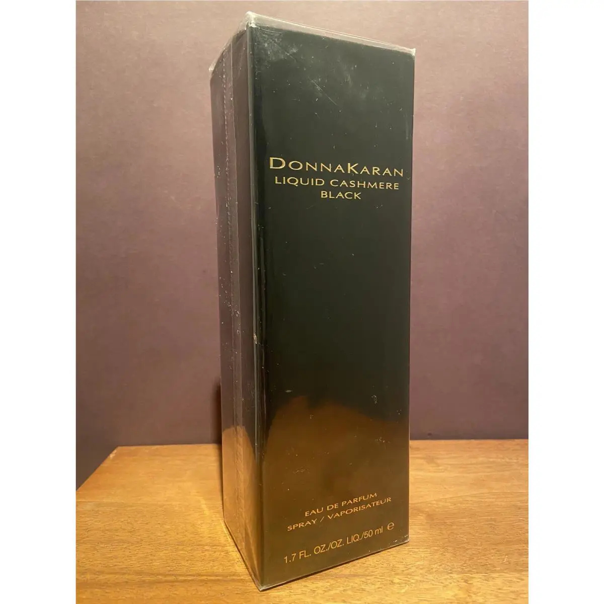 Donna Karan Liquid Cashmere Black 1.7 Fl. OZ / 50 ML Edp Spray Rare