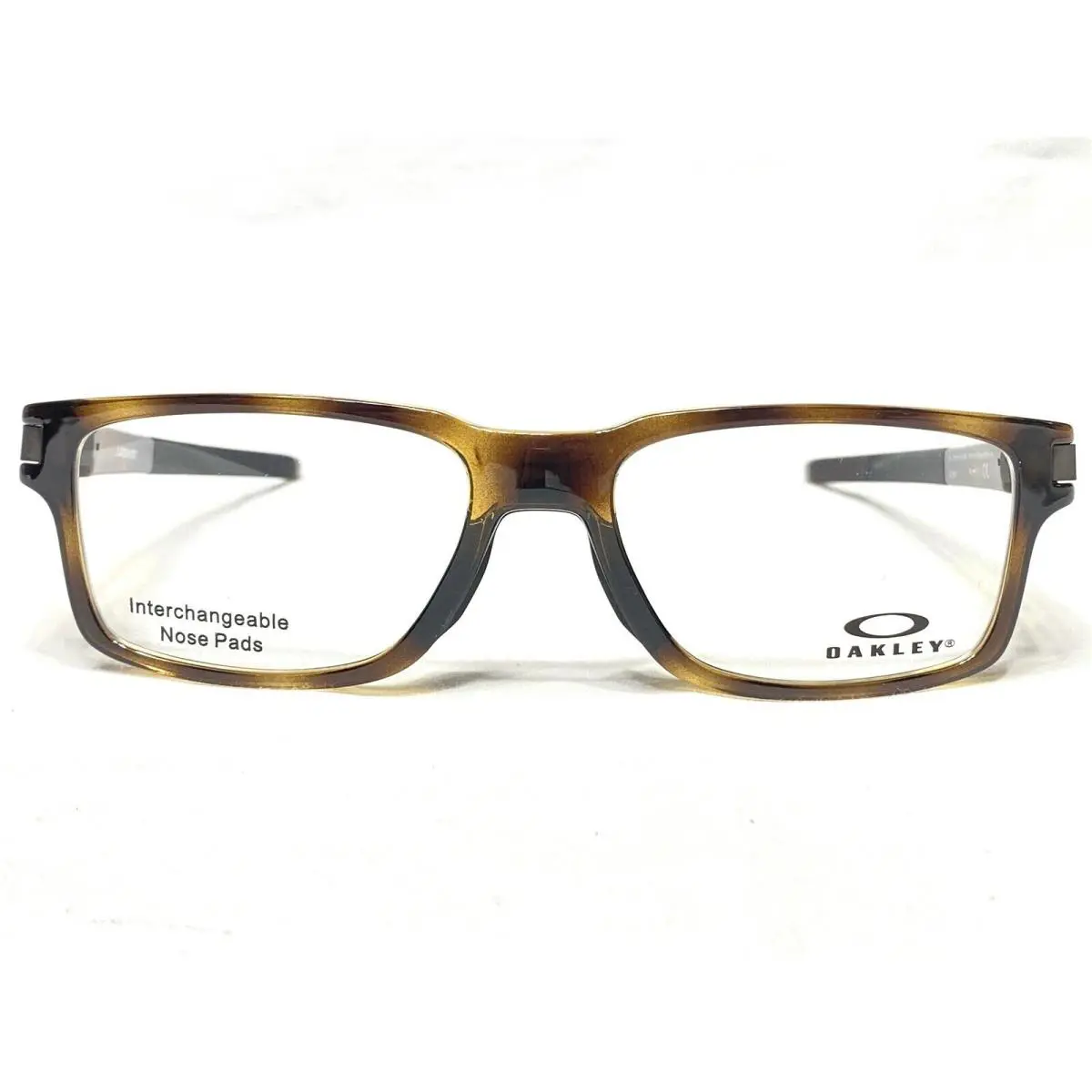 Latch EX OX8115-0654 Polished Brown Tortoise Eyeglasses Frames 54/17 by Oakley