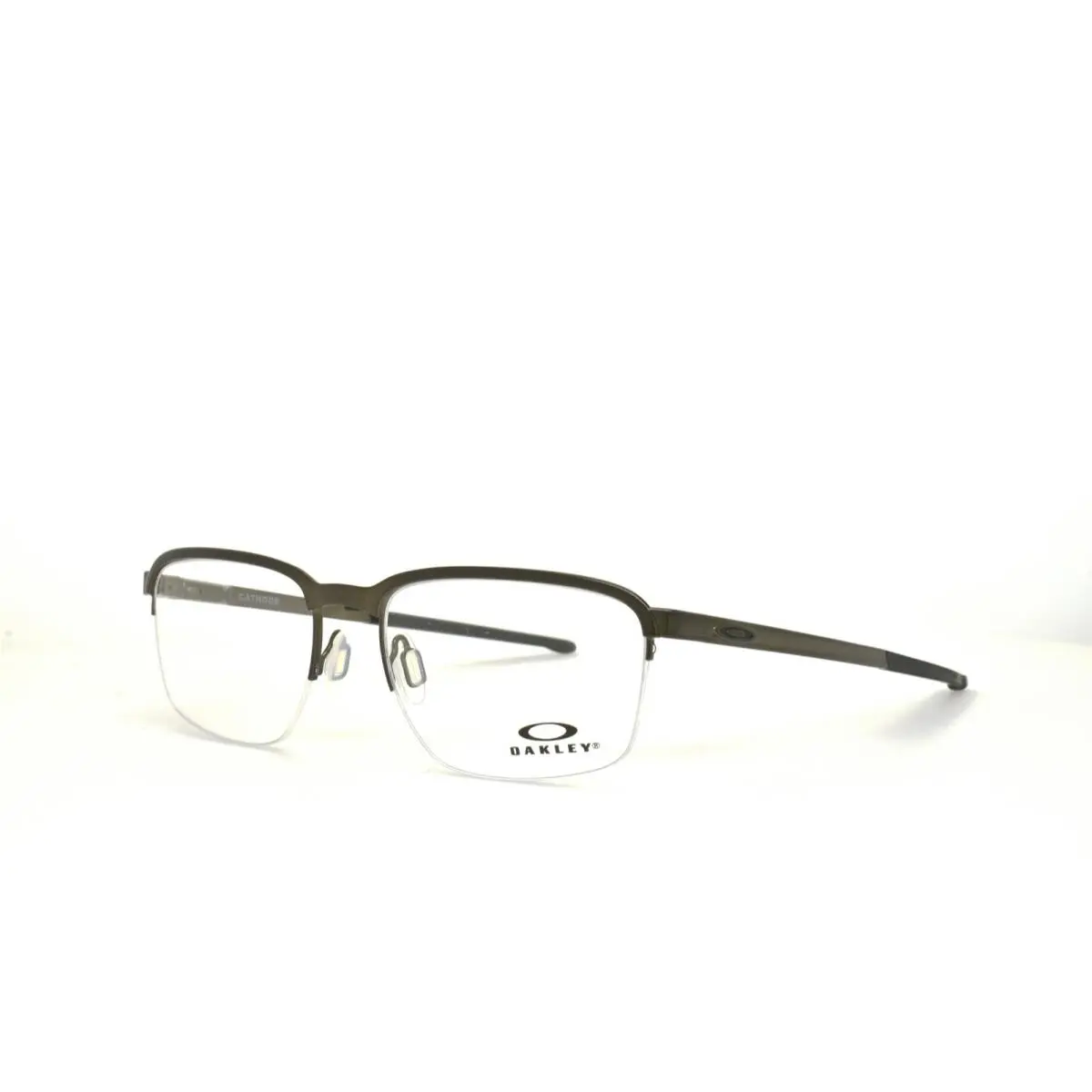 Oakley OX 3233-0254 Cathode Eyeglasses Frame 54-18-138 Pewter
