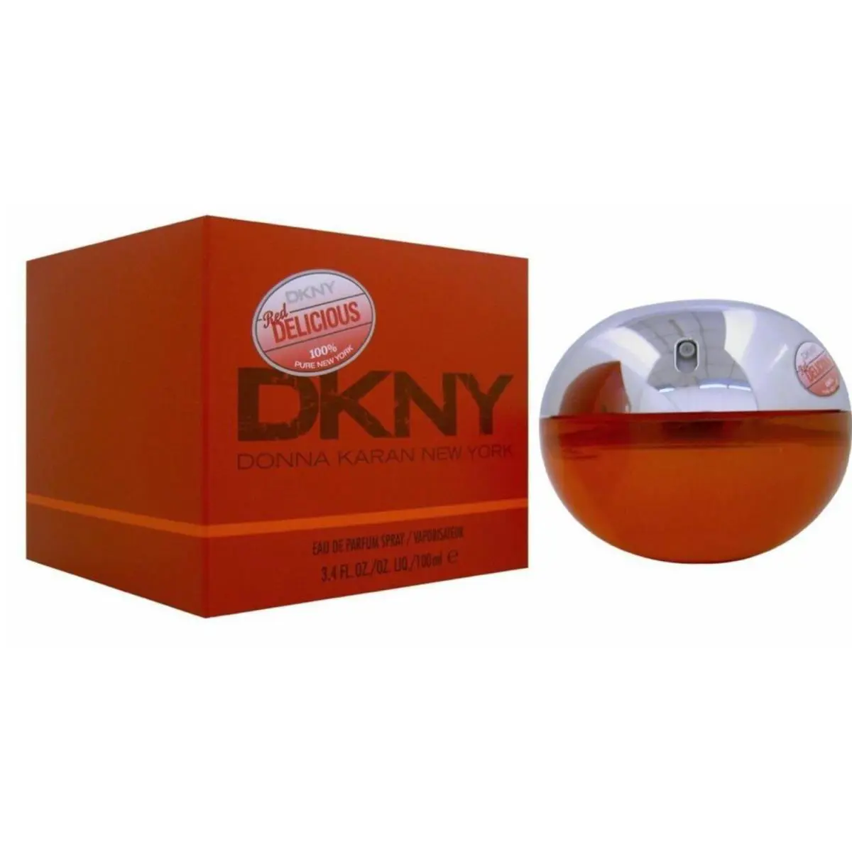 Dkny Red Delicious by Donna Karan York Eau De Parfum Spray 3.4oz / 100mL