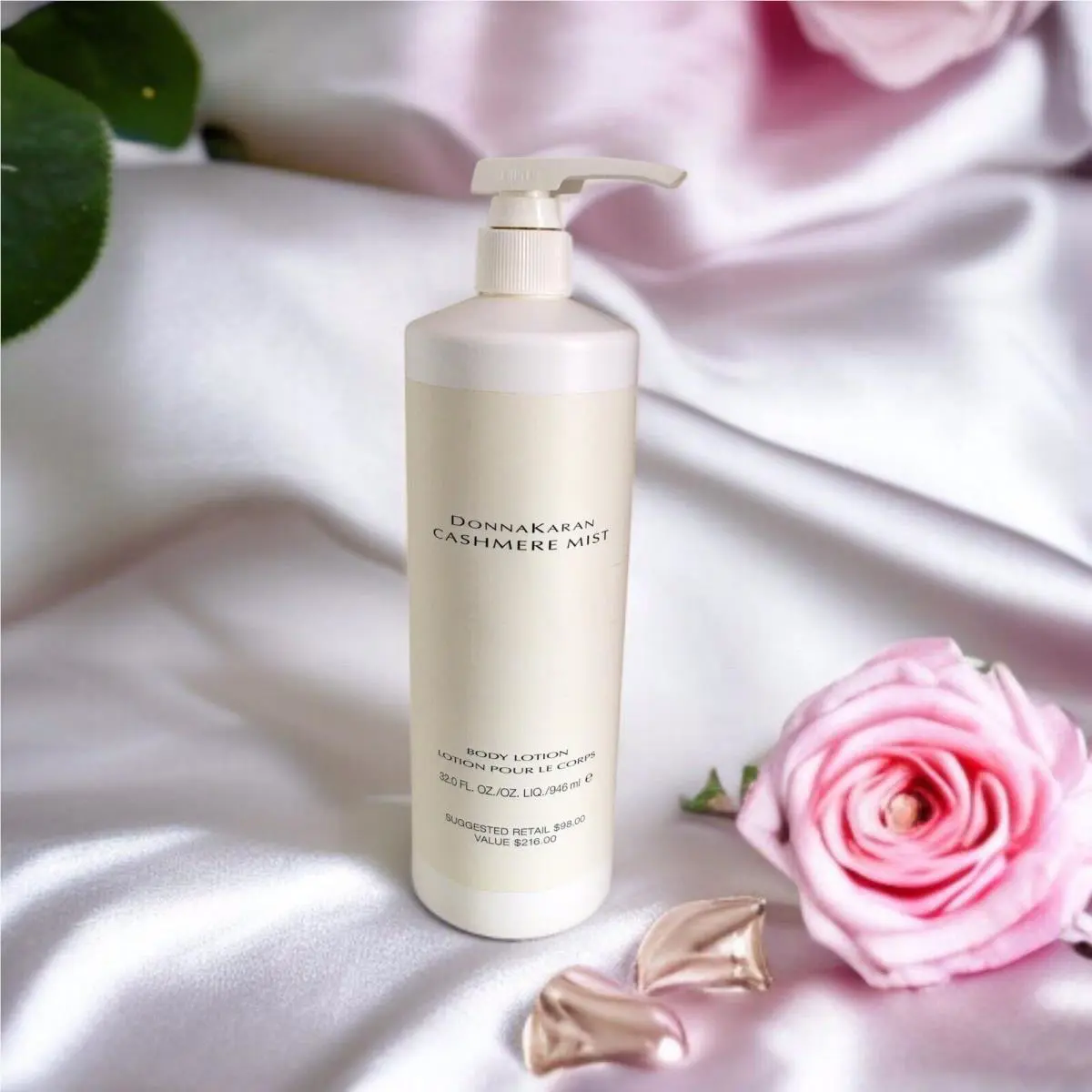 Donna Karan Cashmere Mist Body Lotion 32 fl.oz/946ml Jumbo Htf Formula