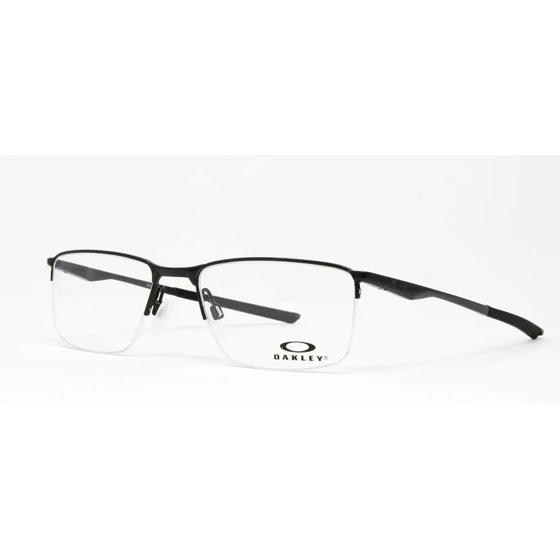 Oakley Eyeglasses Socket 5.5 Men`s Half Rim Metal Polished Black 54mm OX3218-01