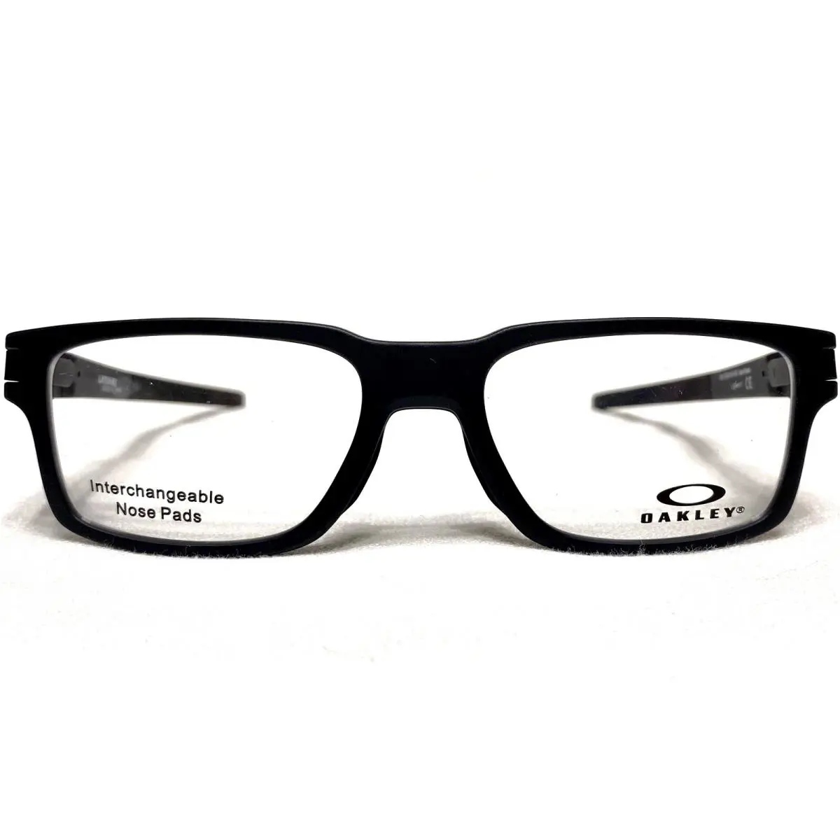 Oakley Latch EX OX8115-0152 Men`s Satin Black Modern Eyeglasses Frames 52/17