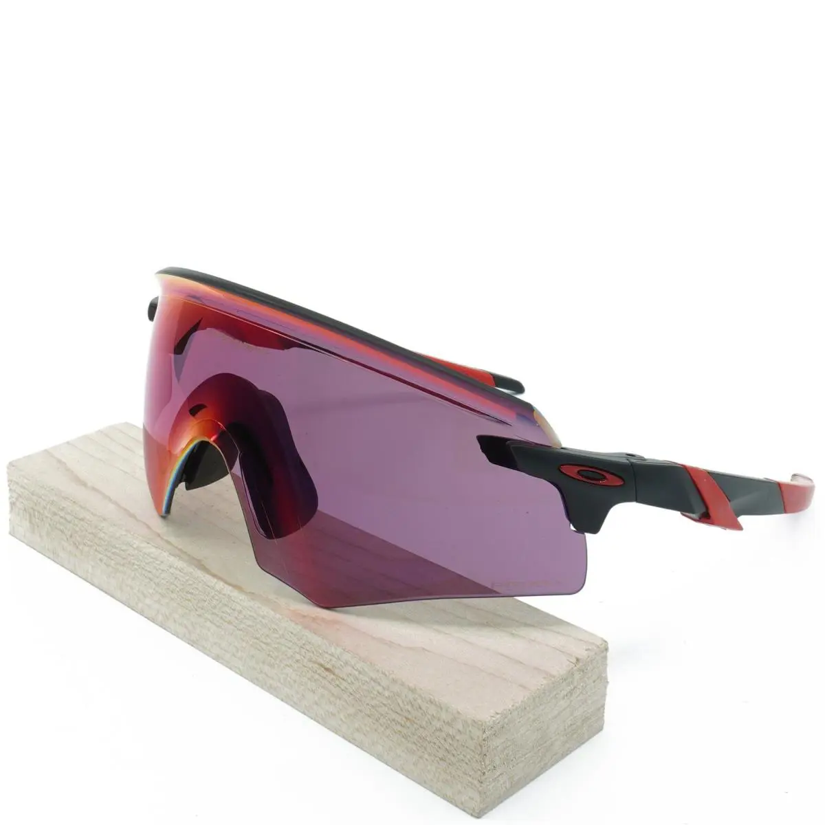 OO9471-01 Mens Oakley Encoder Sunglasses - Frame: Black, Lens: Red