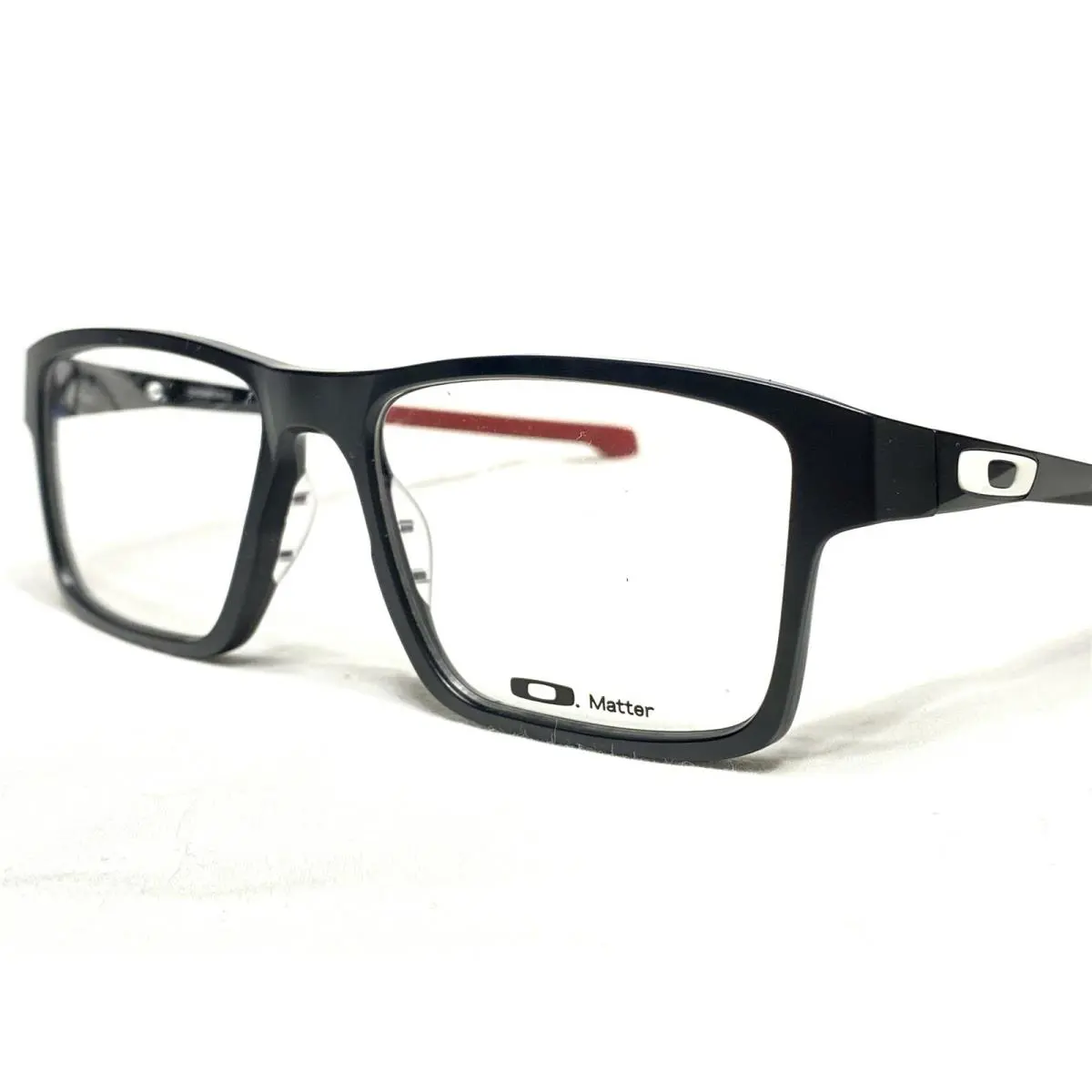 Oakley Chamfer 2 OX8040-0554 Men`s Black Red Eyeglasses Frames 54/17 140