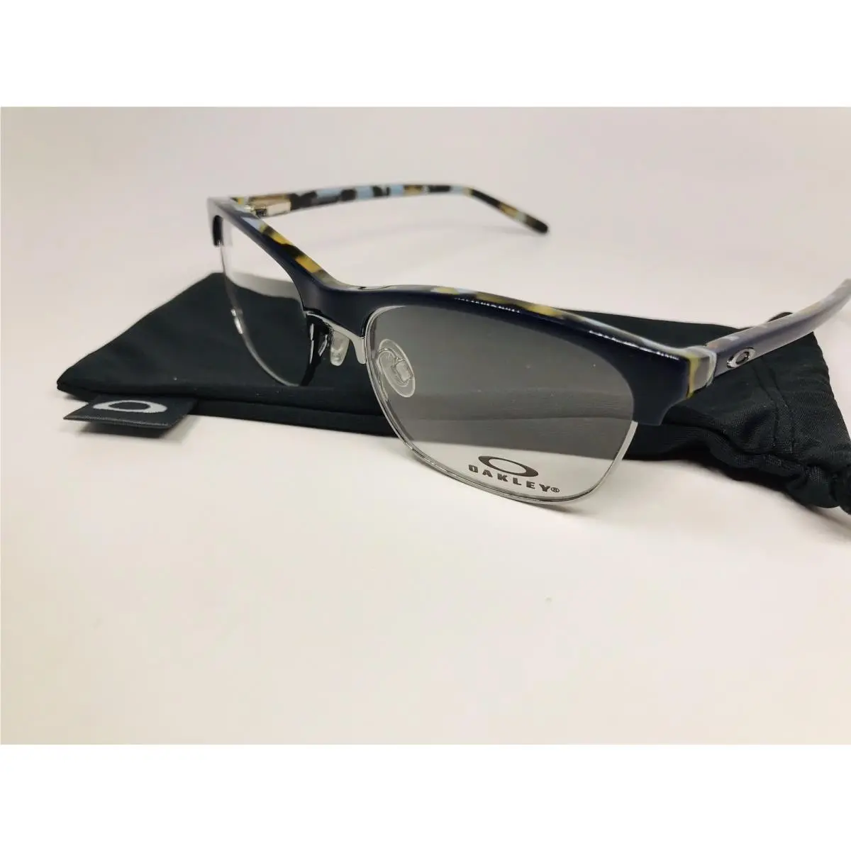 Oakley OX1134-0452 Navy Ponder Eyeglasses 52mm with Oakley Bag