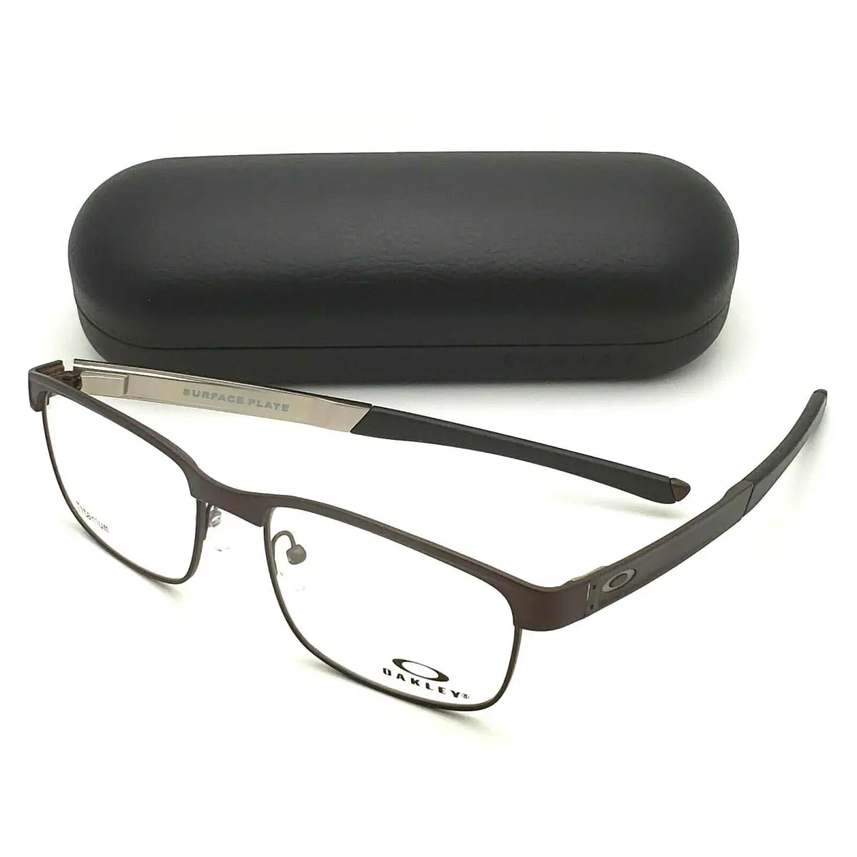 Titanium Eyeglasses Surface Plate OX5132-0554 54 Satin Corten Frames by Oakley