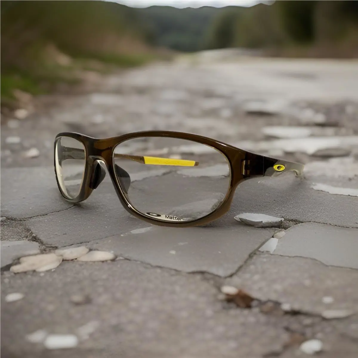 Oakley Crosslink Strike OX8067-0356 Men`s Brown Bark Eyeglasses Frames 56/18