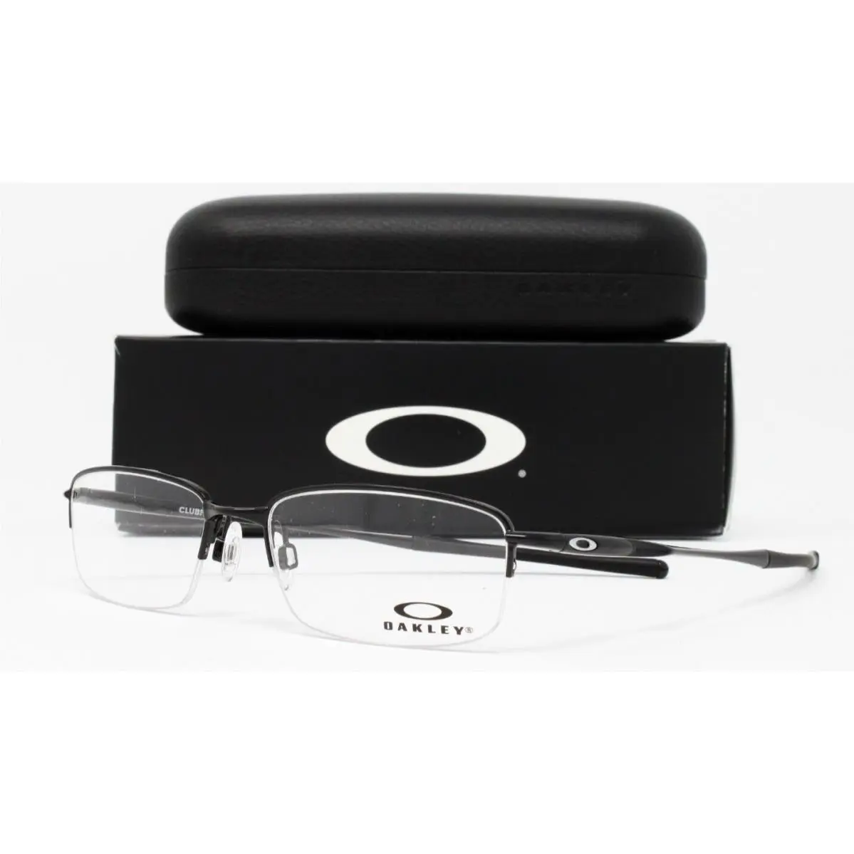 Eyeglasses Men`s Optical Frames Clubface OX3102 01 Polished Black 52mm by Oakley