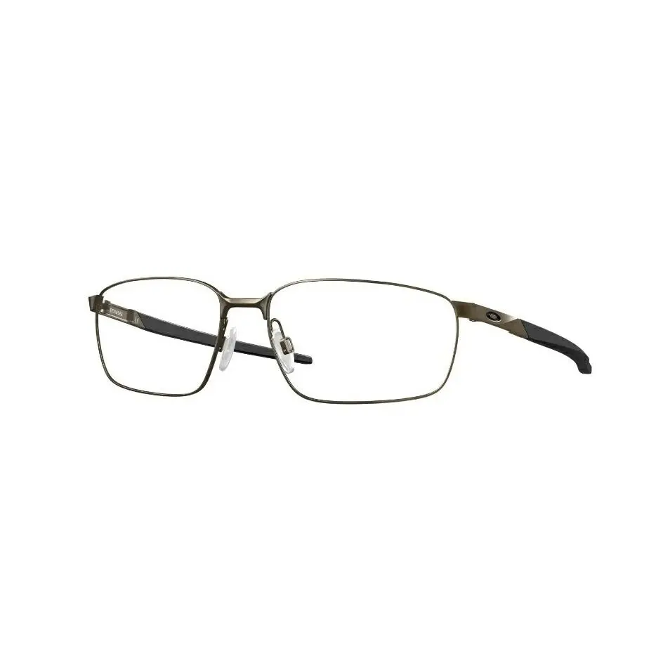Oakley Extender OX3249 02 Pewter Rectangle 58 mm Demo Lens Men`s Eyeglasses