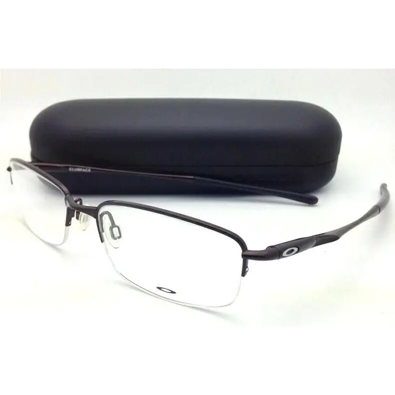Oakley Eyeglasses Clubface OX 3102-0254 Semi-rimless Polished Brown Frames