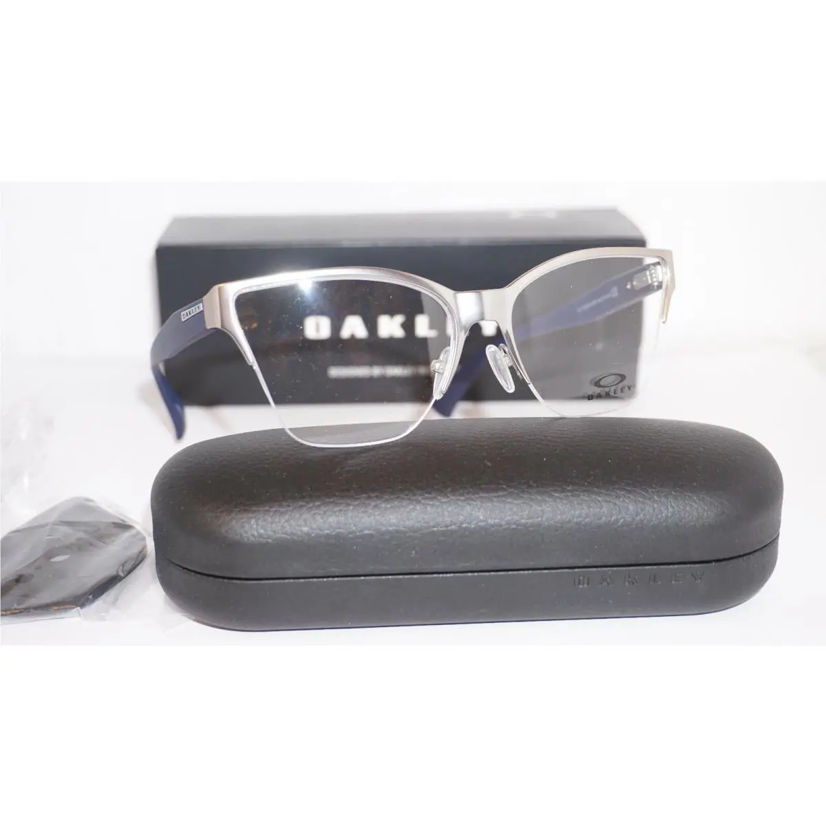 Eyeglasses Halifax Satin Chrome OX3243-0355 55 16 140 by Oakley