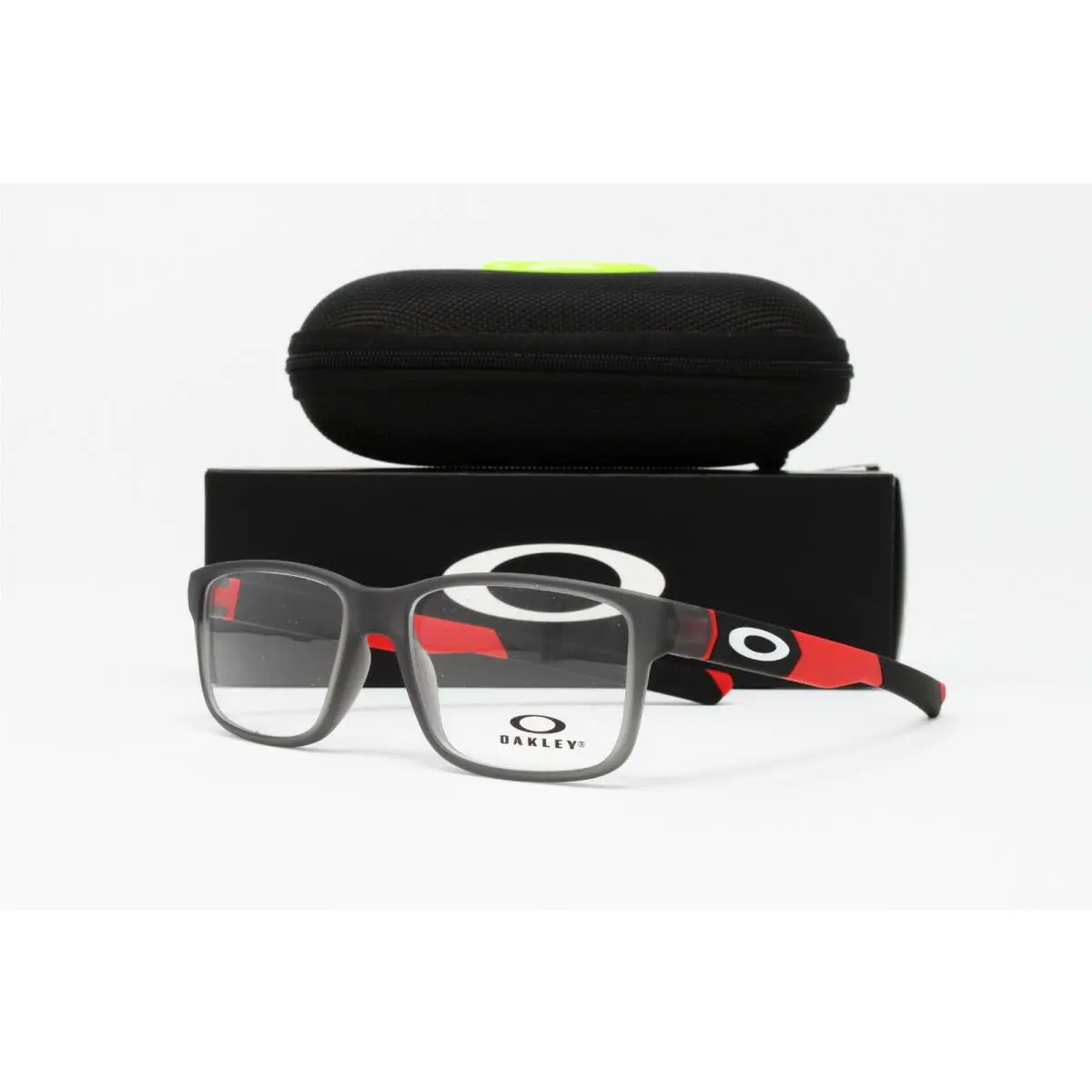 Oakley Youth Field Day OY8007 02 Satin Grey Smoke Eyeglasses 51mm