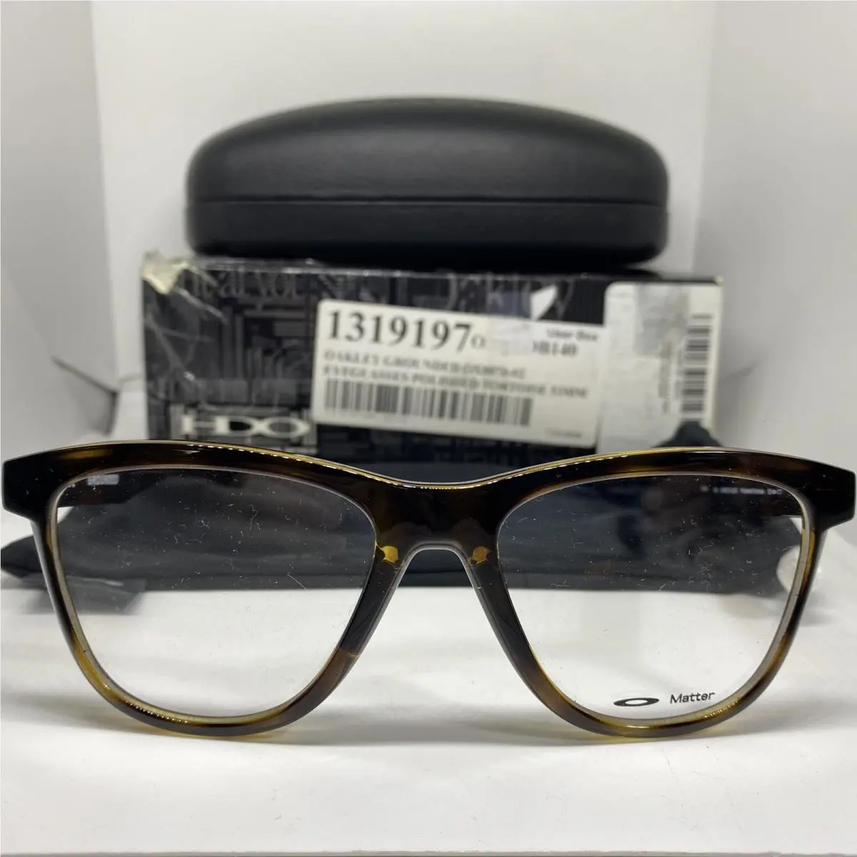Grounded OX8070-0253 Hdo Eyeglasses Frame Polished Tortoise 53-17-136 by Oakley