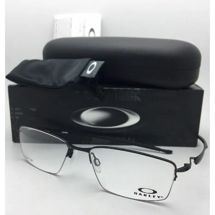 Eyeglasses Lizard OX5113-0156 56-18 135 Semi-rimless Satin Black by Oakley