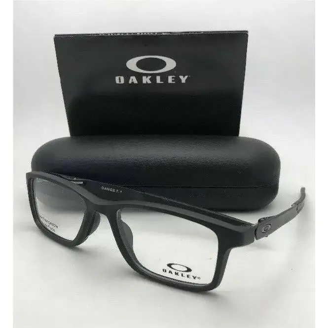 Eyeglasses Gauge 7.1 OX8112-0152 52-18 136 Matte Satin Black Frames by Oakley