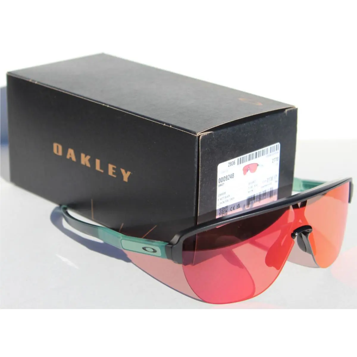 Oakley Corridor Sunglasses Matte Black/prizm Trail Torch OO9248-07 - Frame: Black, Lens: Prizm Trail Torch