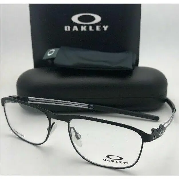 Oakley Titanium Eyeglasses Truss Rod R OX5122-0153 53-17 Matte Black Frames