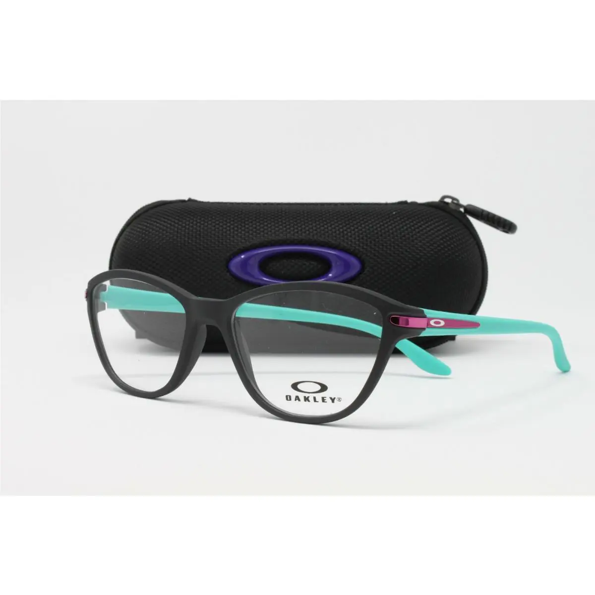 Oakley Twin Tail OY8008 01 Satin Black Youth Eyeglasses 50mm Frames