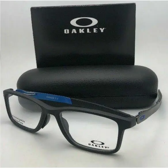 Eyeglasses Gauge 7.1 OX8112-0454 54-18 136 Satin Black Blue Pewter by Oakley