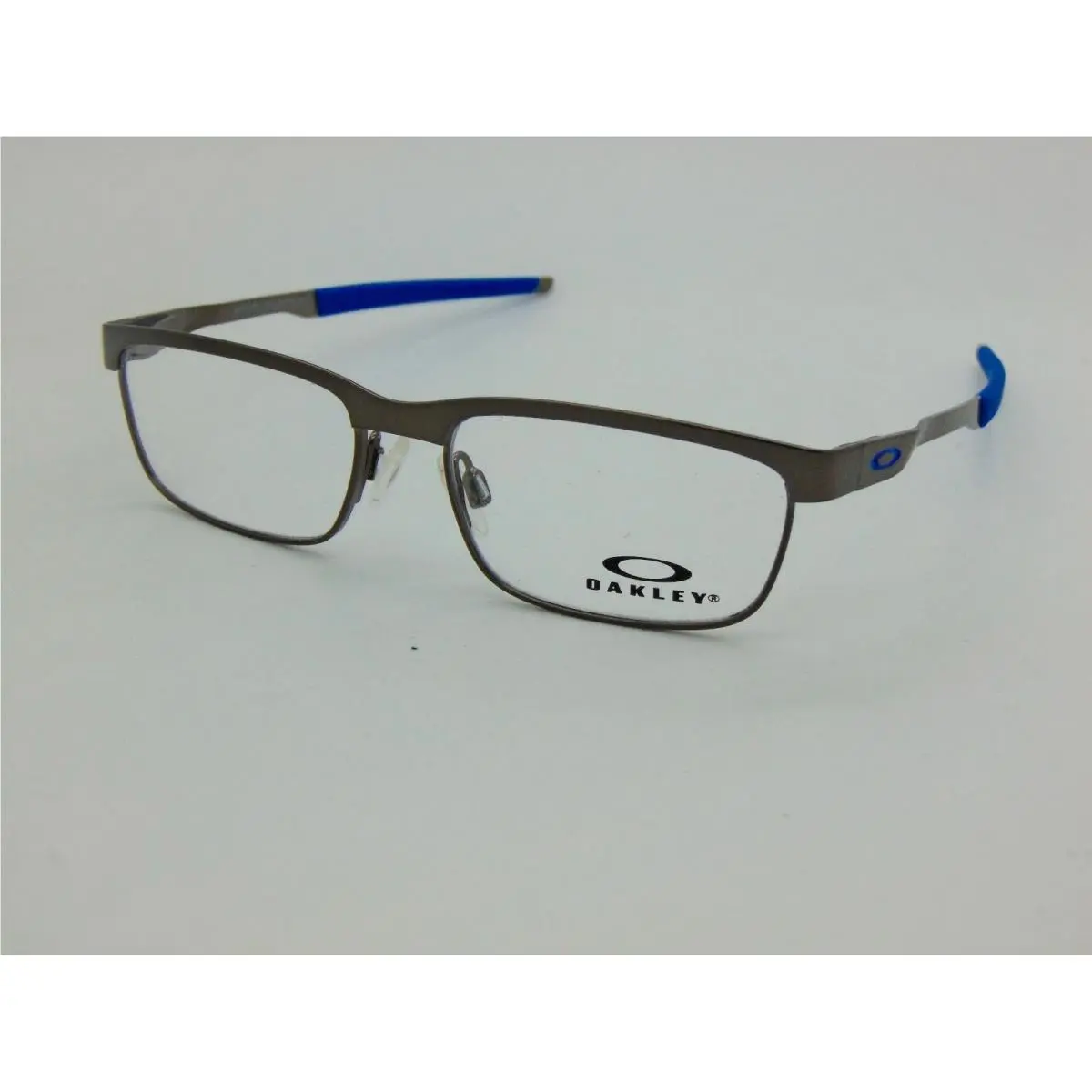 Youth Steel Plate XS OY3002-0246 Satin Brushed Chrome Kids 46 Eyeglasses by Oakley