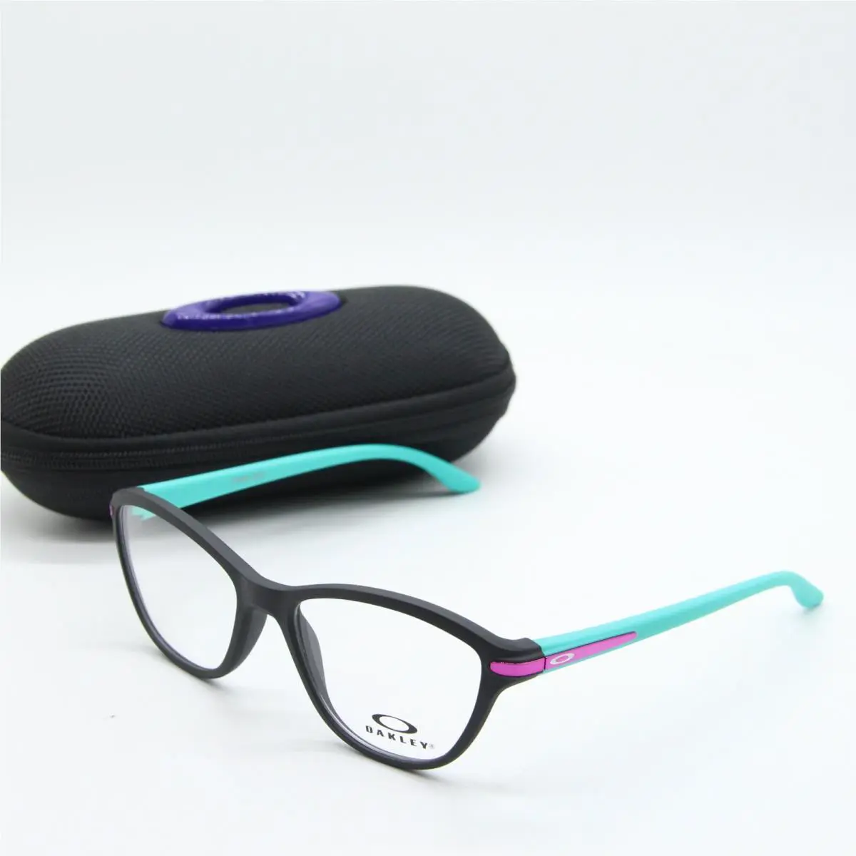 OX8008 0150 Satin Black Eyeglasses Frames W/case 48-14 by Oakley