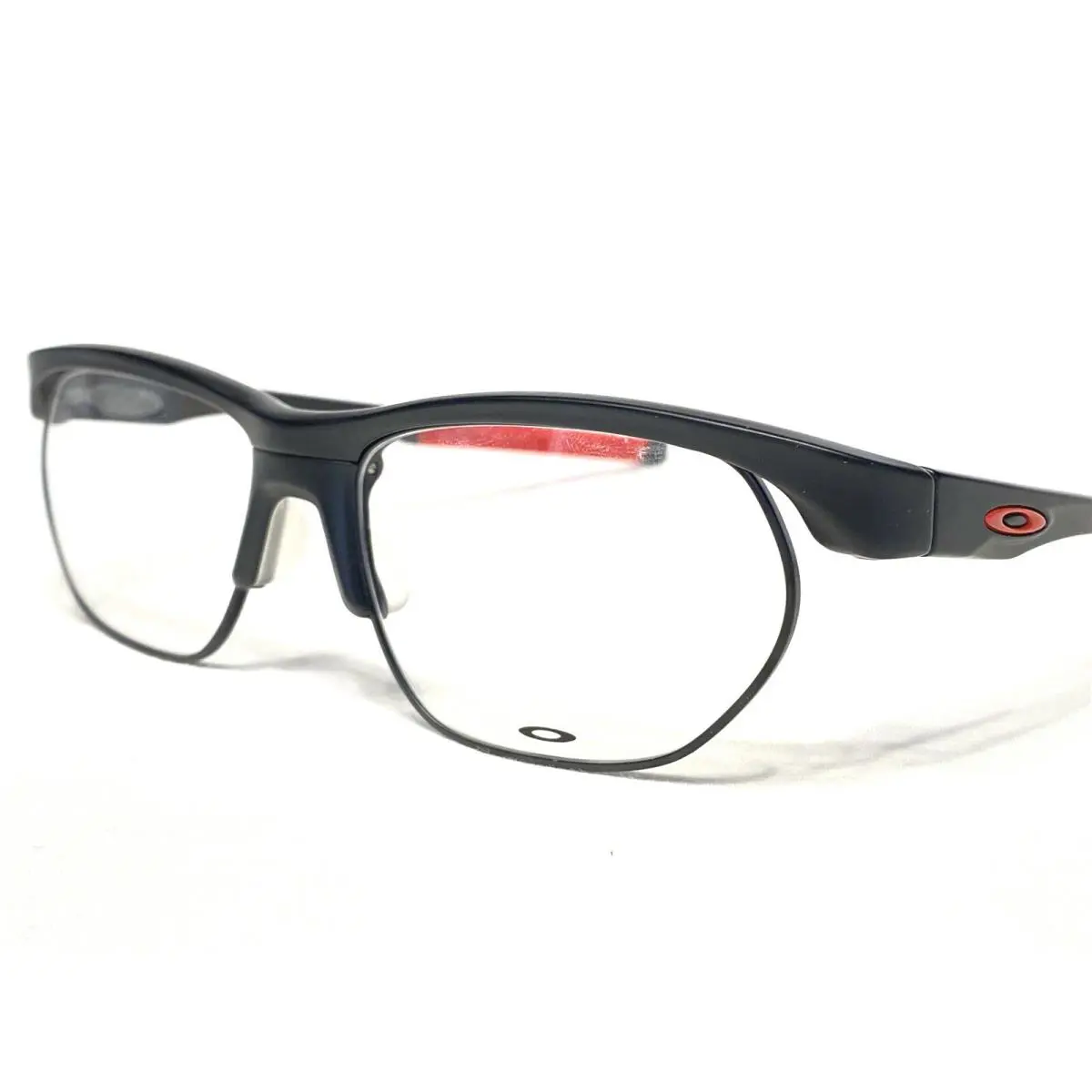 Oakley Crosslink Float OX3221-0456 Mens Satin Black Eyeglasses Frames 56/17 - Frame: Satin Black/Red, Manufacturer: 0456