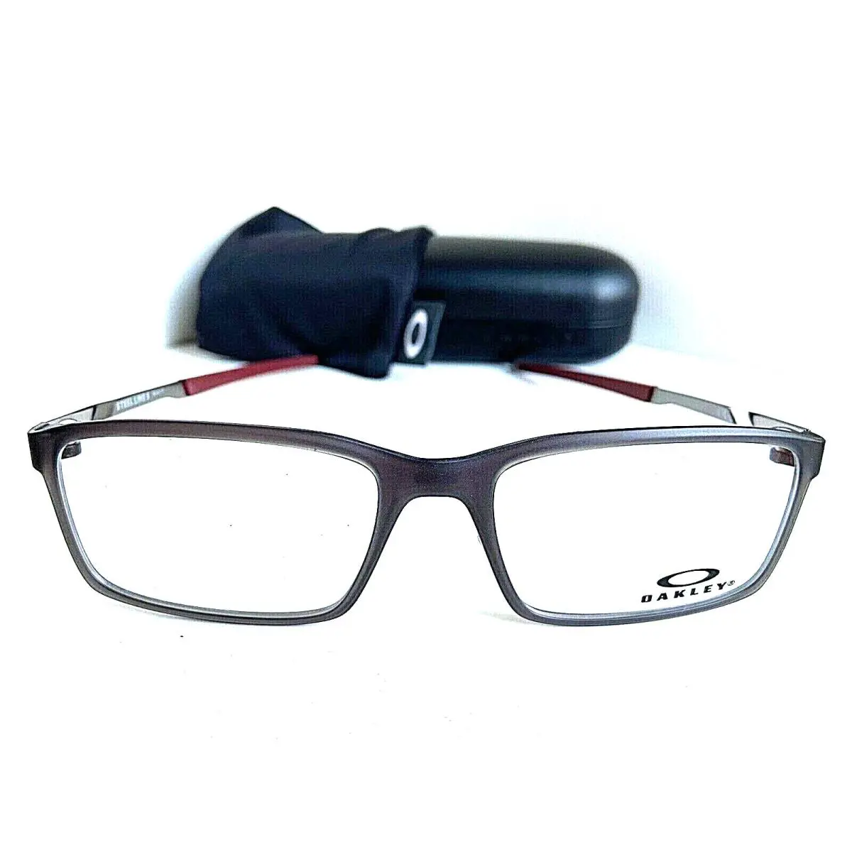OX8097 0254 54mm Matte Black Men`s Eyeglasses Frame by Oakley
