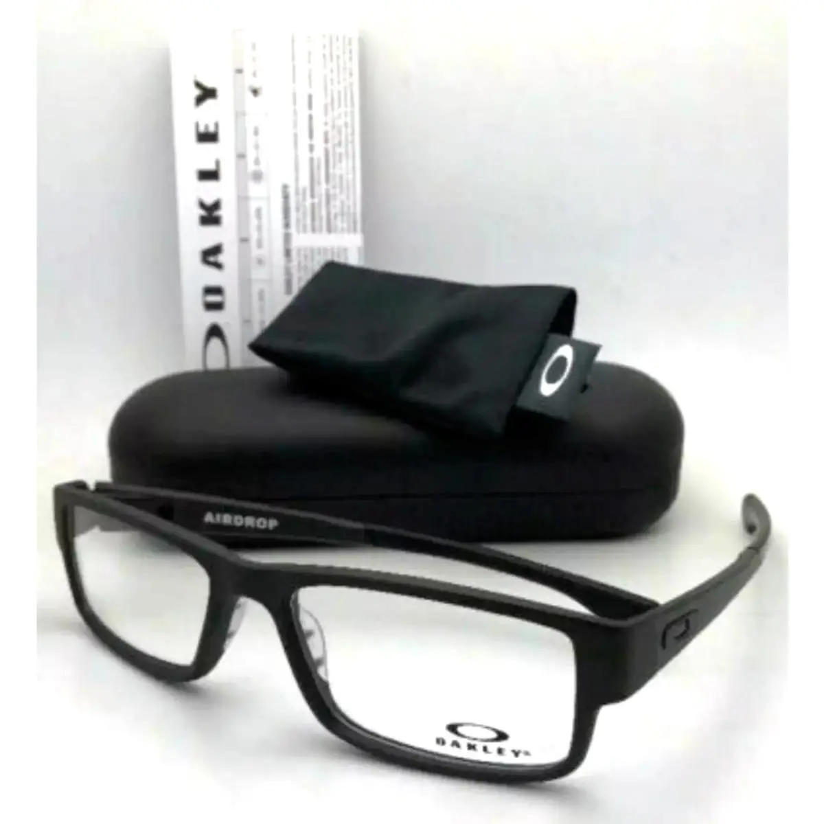 Eyeglasses Airdrop OX8046-0153 53-18 143 Small Matte Black Frames by Oakley