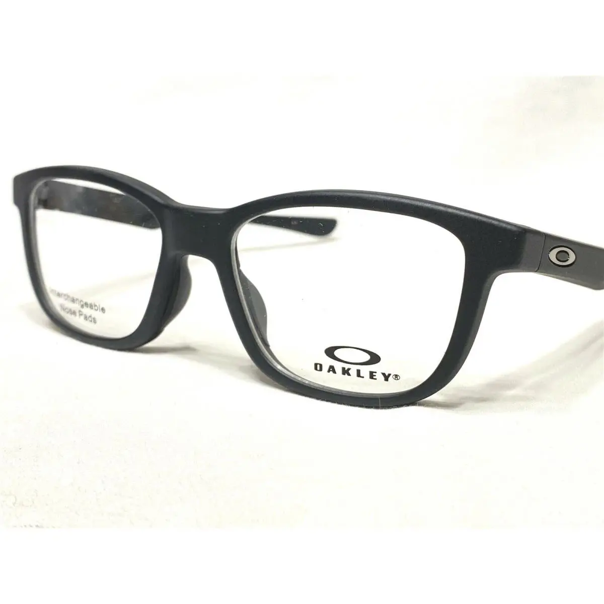 Cross Step OX8106-0150 Mens Satin Black Eyeglasses Frames 50/16 135 by Oakley