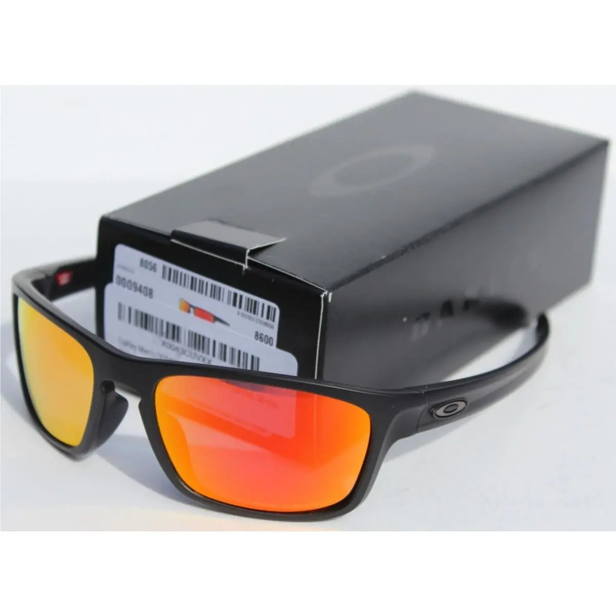 Sliver Stealth Polarized Sunglasses Black/ruby Iridium OO9408-06 Rare by Oakley