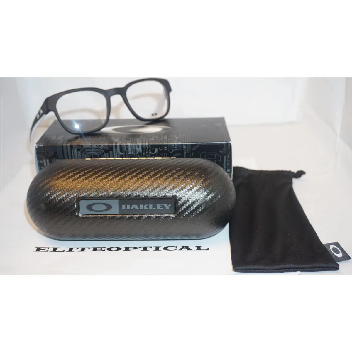 Oakley Eyeglasses Cloverleaf Black OX1078-0849 49 19 140