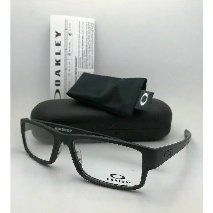 Oakley Eyeglasses Airdrop OX8046-0159 Xxl Large 59-18 148 Satin Black Frames