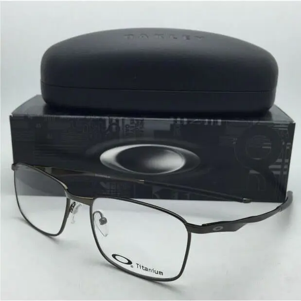 Eyeglasses Wingfold OX 5100-0252 52-16 Satin Pewter Titanium Frames by Oakley