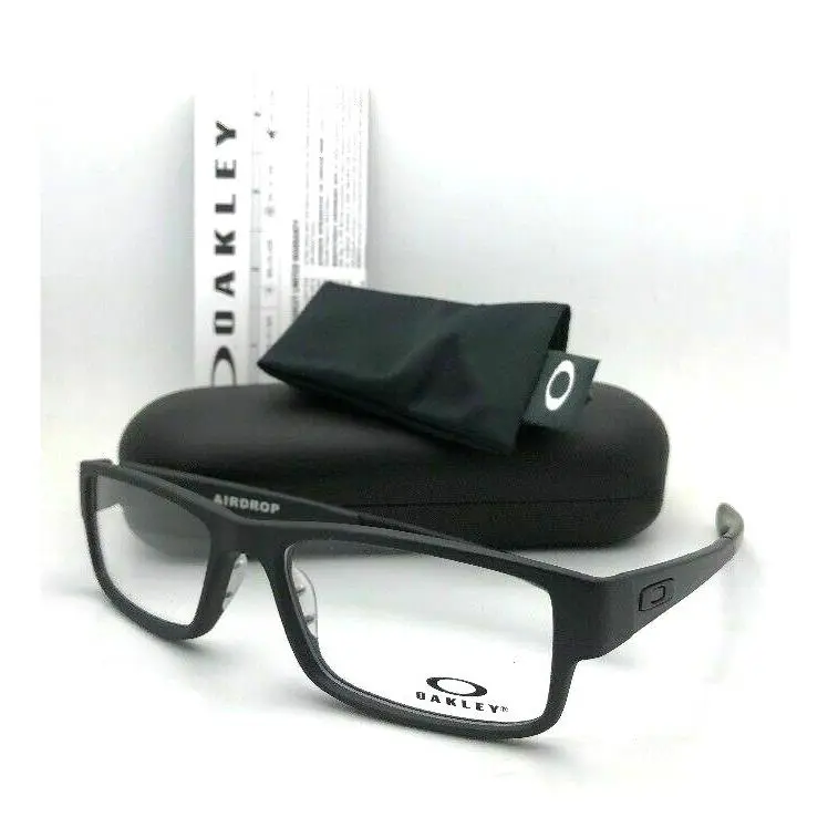 Oakley Eyeglasses Airdrop OX8046-0151 51-18 143 Small Matte Black Frames