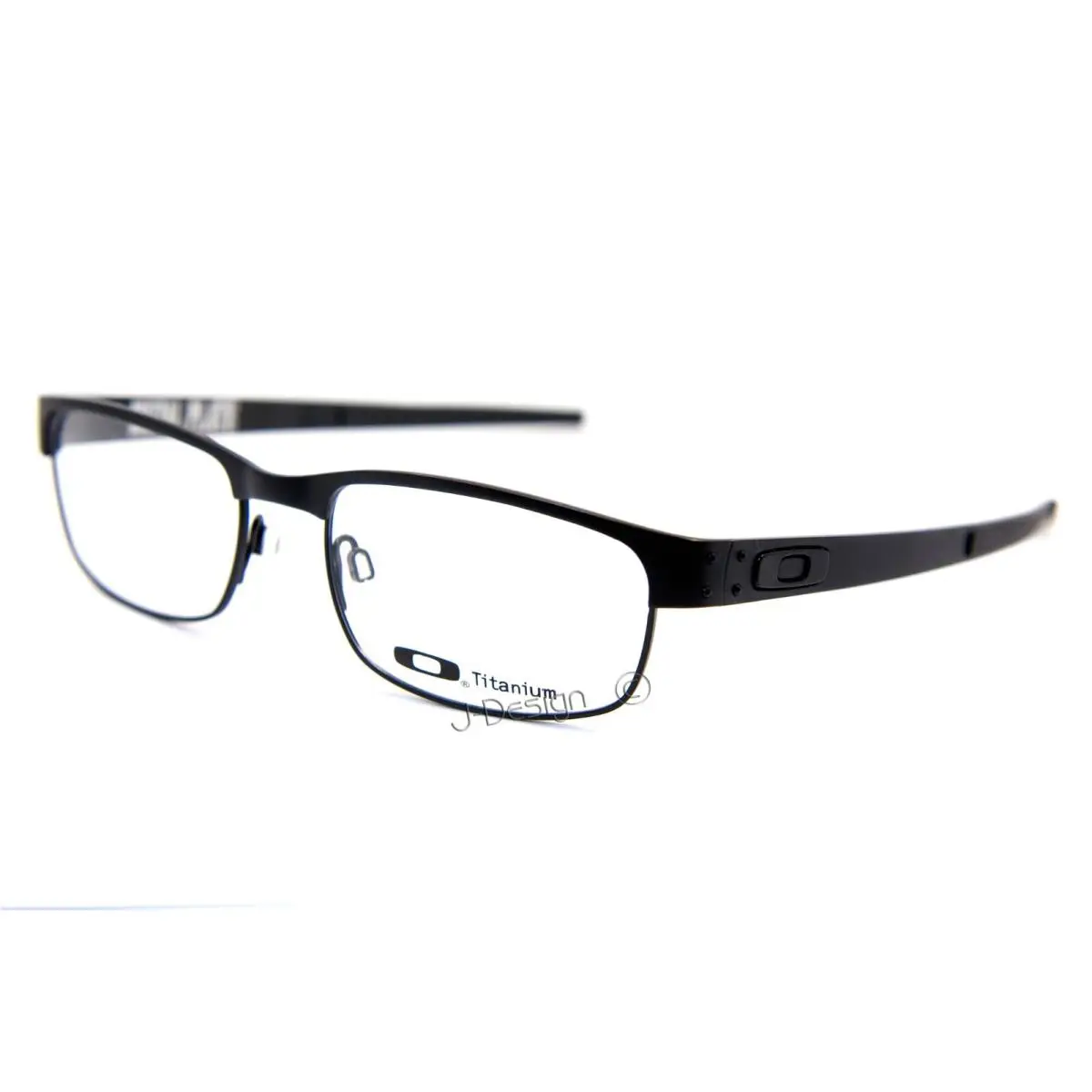 Oakley Metal Plate OX5038-0555 Matte Black Titanium Size 55/18/140 Eyeglasses