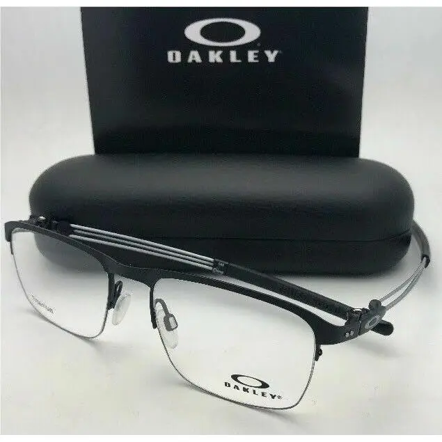 Oakley Titanium Eyeglasses Truss Rod 0.5 OX5123-0152 52-18 143 Semi Rimless Coal