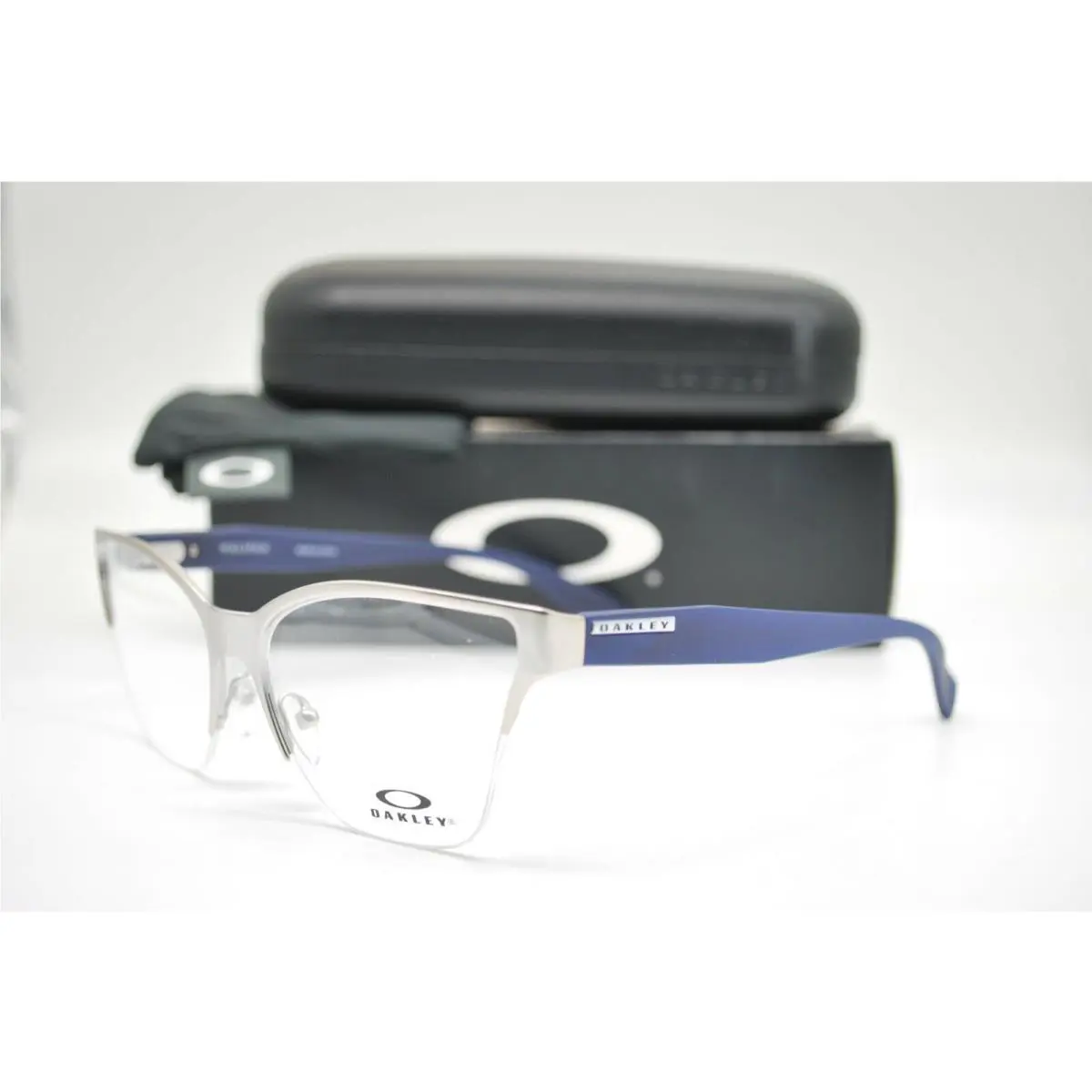 Oakley OX3243-0355 Halifax Satin Chrome Eyeglasses Frame RX 55-16
