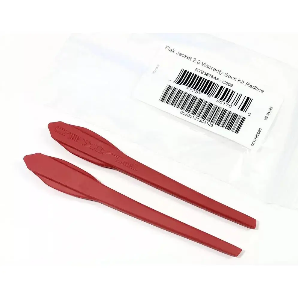 Flak 2.0 XL OO9188 Flak 2.0 OO9295 OO9271 Red Ear Socks Rubber by Oakley