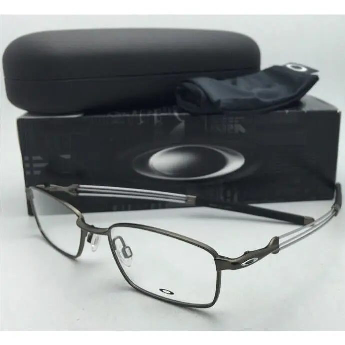 Oakley Eyeglasses Catapult OX5092-0250 50-17 Pewter Frame w/ Clear Demo Lens