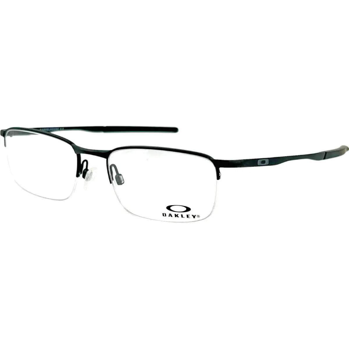 Barrelhouse 0.5 OX3174 Mens Semi Rimless Eyeglass Frame 01 Mt Black 53-18 by Oakley