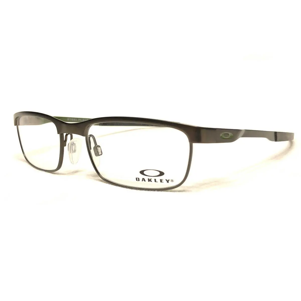 Oakley Steel Plate OX3222-0552 Mens Pewter Eyeglasses Frames 52/18 141