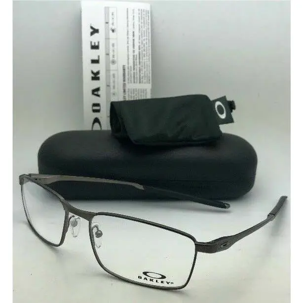 Oakley Eyeglasses Fuller OX3227-0255 55-17 139 Pewter Frames W/spring Hinges