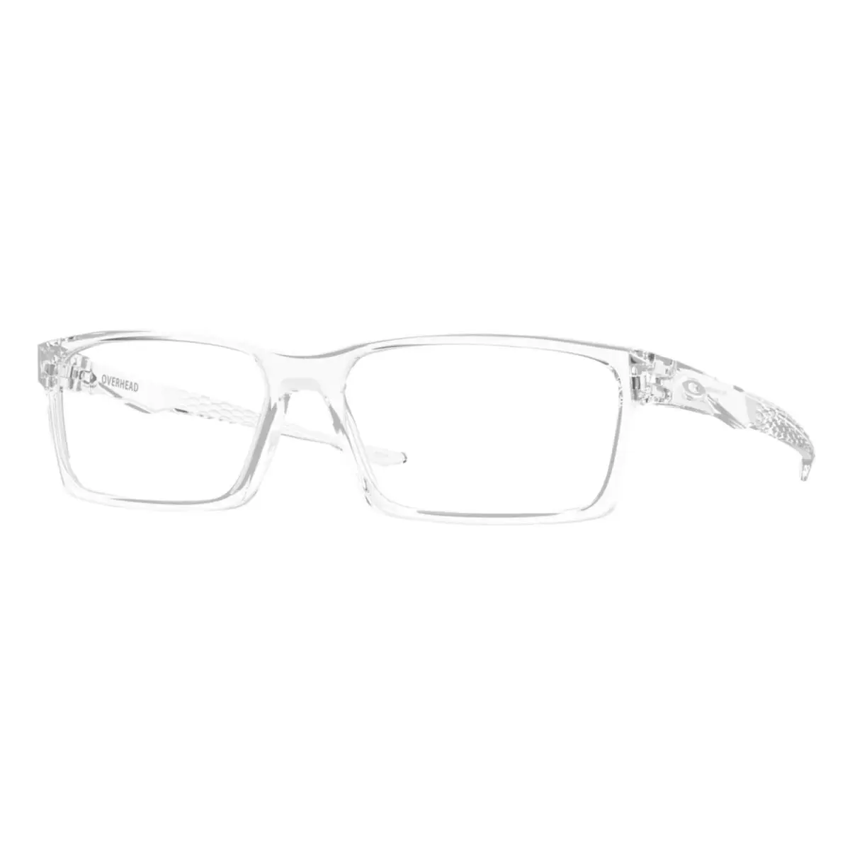 Overhead Eyeglasses OX8060-0359 59-16 X-large Polished Clear Frames by Oakley