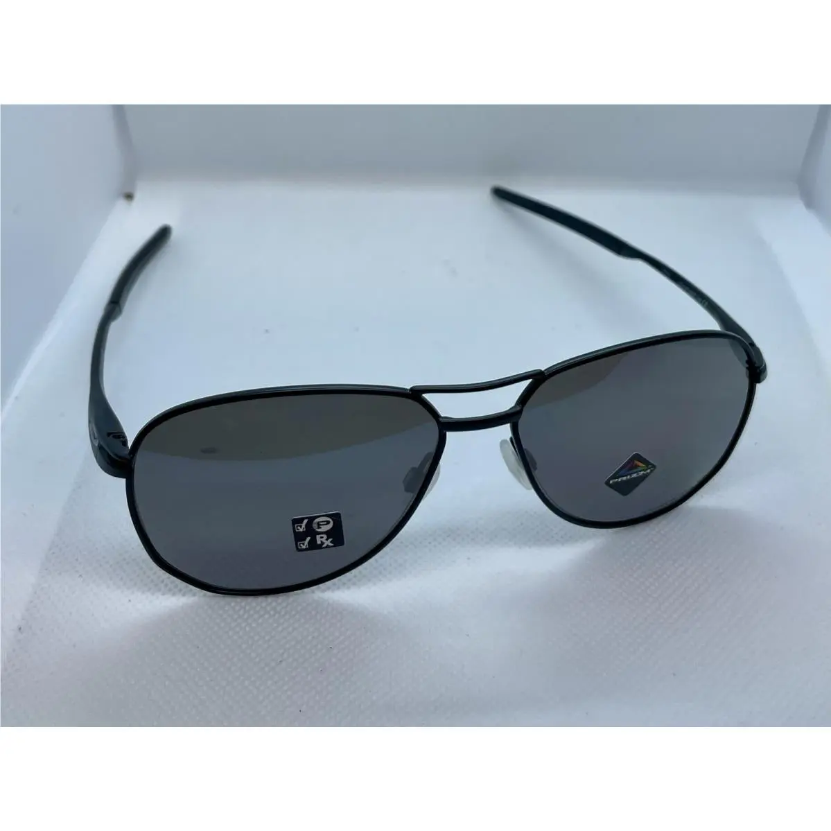 Oakley Contrail Stain Black Sunglasses Prizm Black Polarized 004147-0457 - Frame: Black, Lens: Black