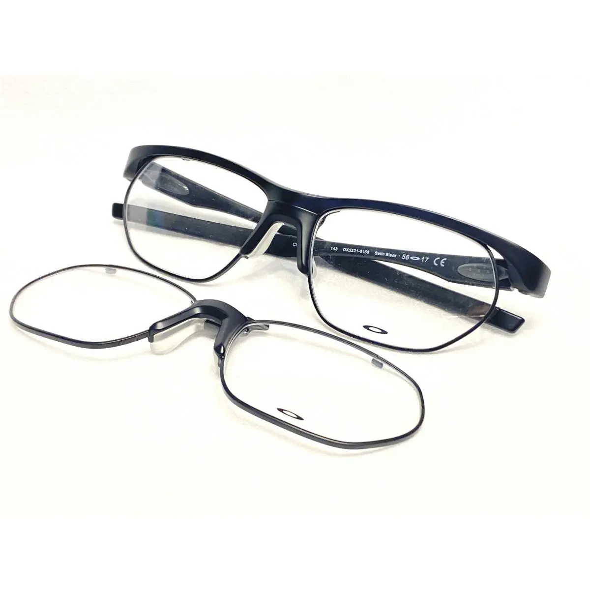 Oakley Crosslink Float OX3221-0156 Mens Satin Black Eyeglasses Frames 56/17